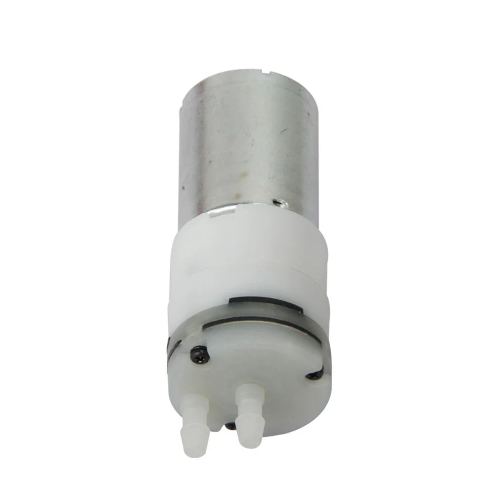 DC 3.7V Micro 370 Water Pump DC Motor Low Noise 900ml/min Water Flow Pressure Pump for Drinking Diaphragm Vacuum Pump Circulator