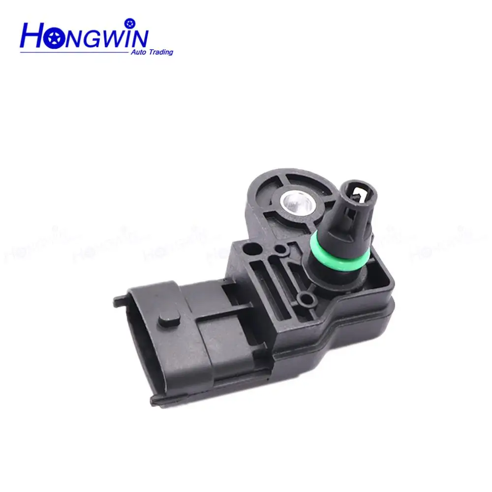 MAP Sensor With Plug Turbo Boost Air Pressure Sensor 0281002456 370kpa For Fiat Mercedes Nissan LANCIA YPSILON Bifuel 0261230373