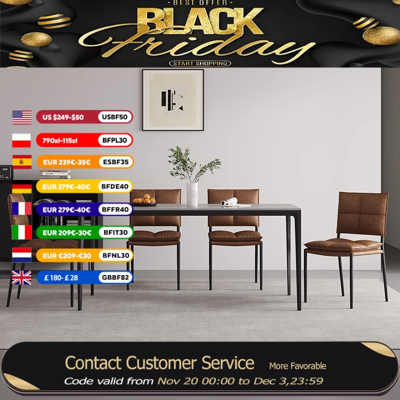 

Nordic Style Brown Dining Chair Luxury Minimalist Office Design Dining Chair Modern Comfortable Sedie Da Pranzo Furniture Home