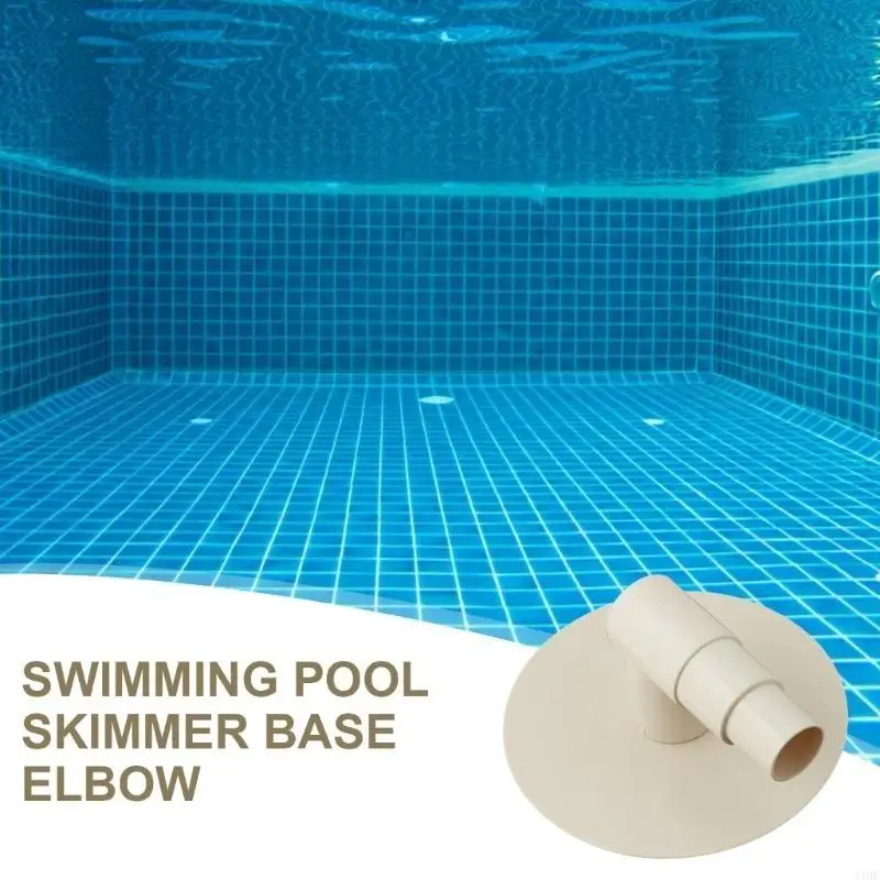 J1HF Essential Pool Cleaning Vacuum Adapter Elbow Board Quick Connection Skimmer Base