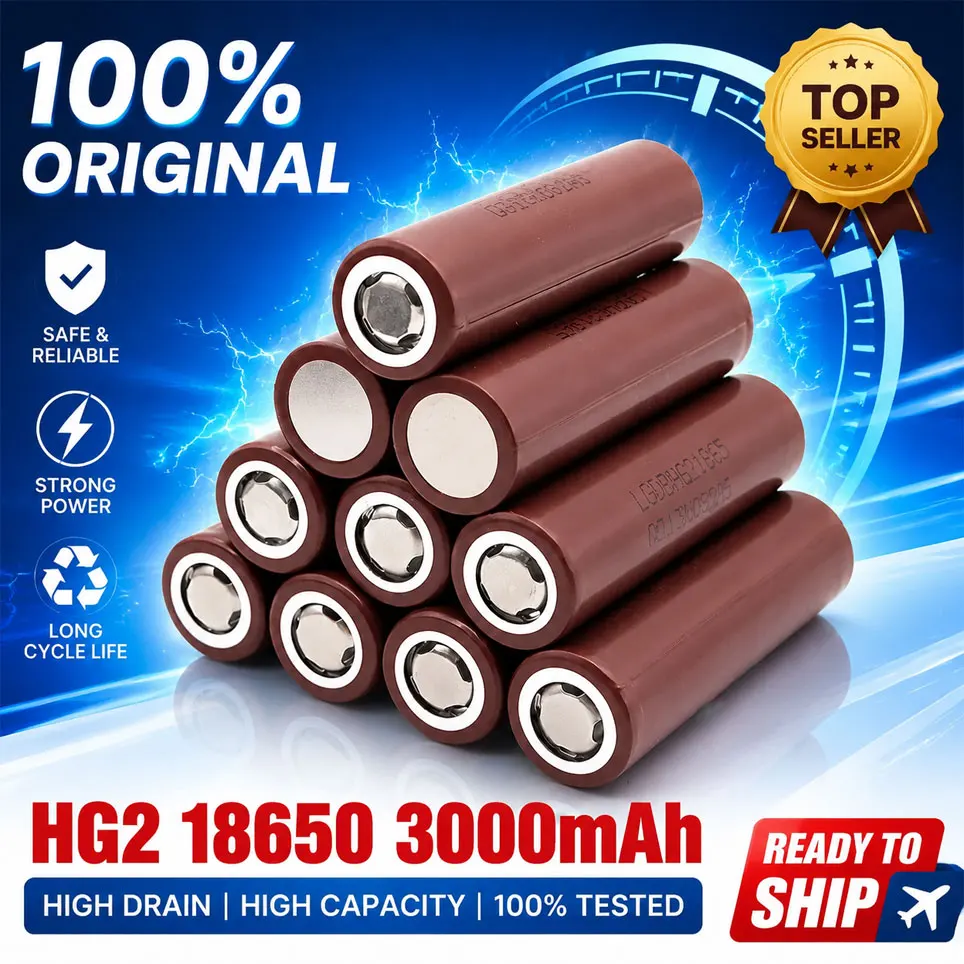 3,6V 3000mAh 18650 Lithium-Ionen-Akku-Pack, kompatibel mit 2800-3000, zum Austausch