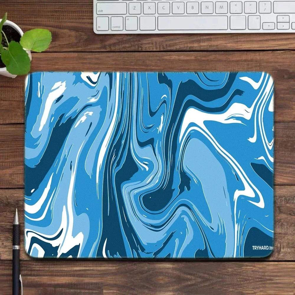 250x200 Strata Liquid small  desk mat Computer Laptop Anime Keyboard Mouse Pads officeGamer Decorative Table Mat