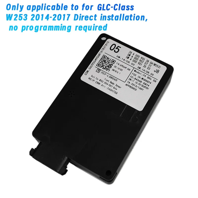 Langlebiges Radarsensormodul für den toten Winkel für GLC-Klasse W253 2014–2017 Radarsensor-Steuergerät
