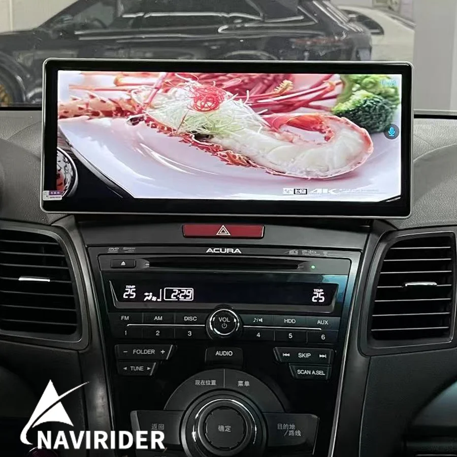 S Car Multimedia Player Head Unit For Acura RDX 2012-2016 Android 15 Car Radio Stereo Carplay GPS Navigation 12.3