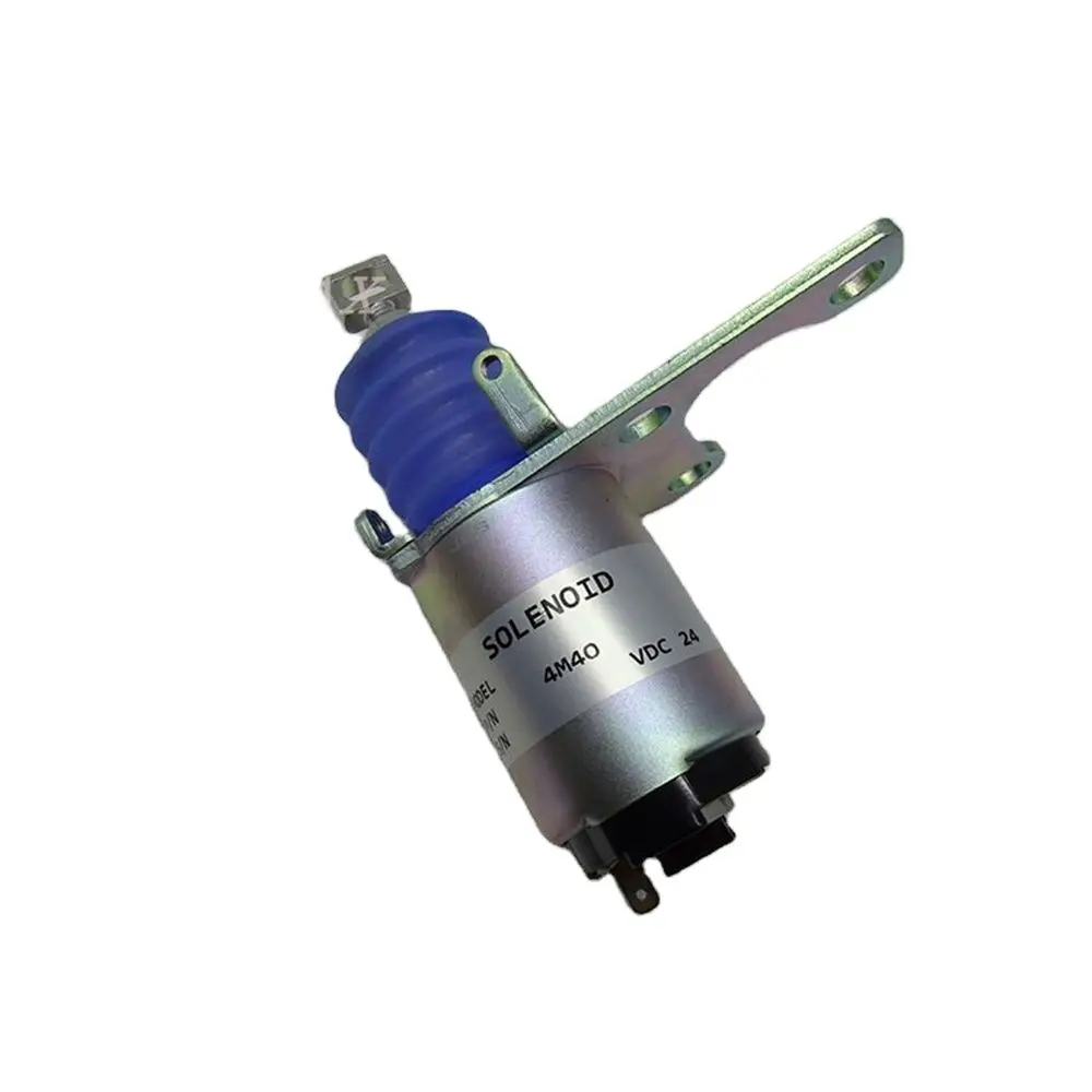 أجزاء حفارة مفتاح Flameout 4M40 24V ME 736957   32A61-09020 هوك صمام الكهرومغناطيسي E307 E301.5 302 303. #6