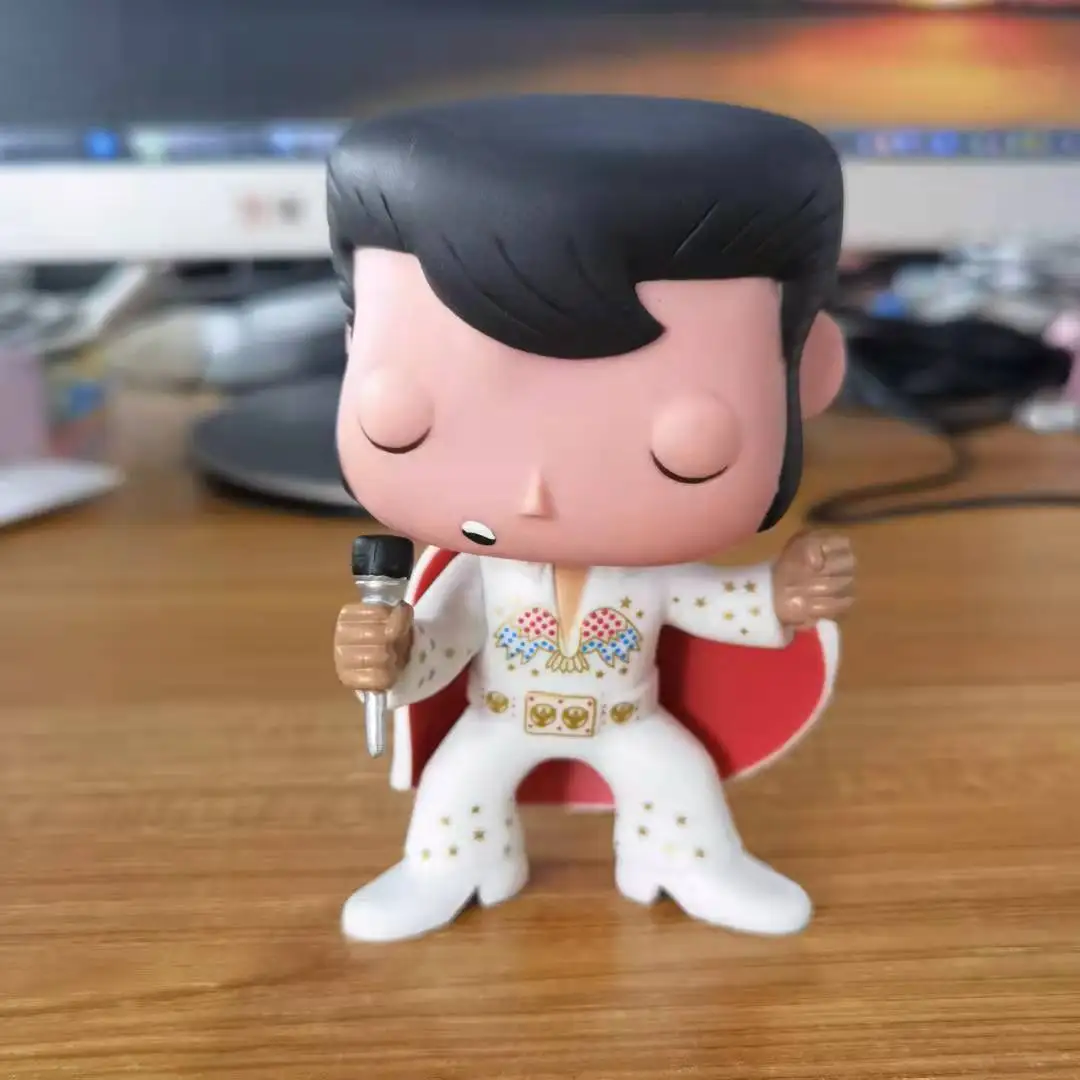 Anime 1970\'s Elvis Vinyl Model Figure 10cm