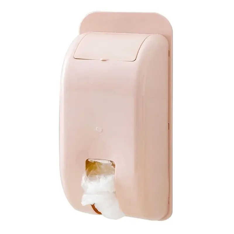 

Candy Color Plastic Wall Mounted Garbage Bag Storage Box Container