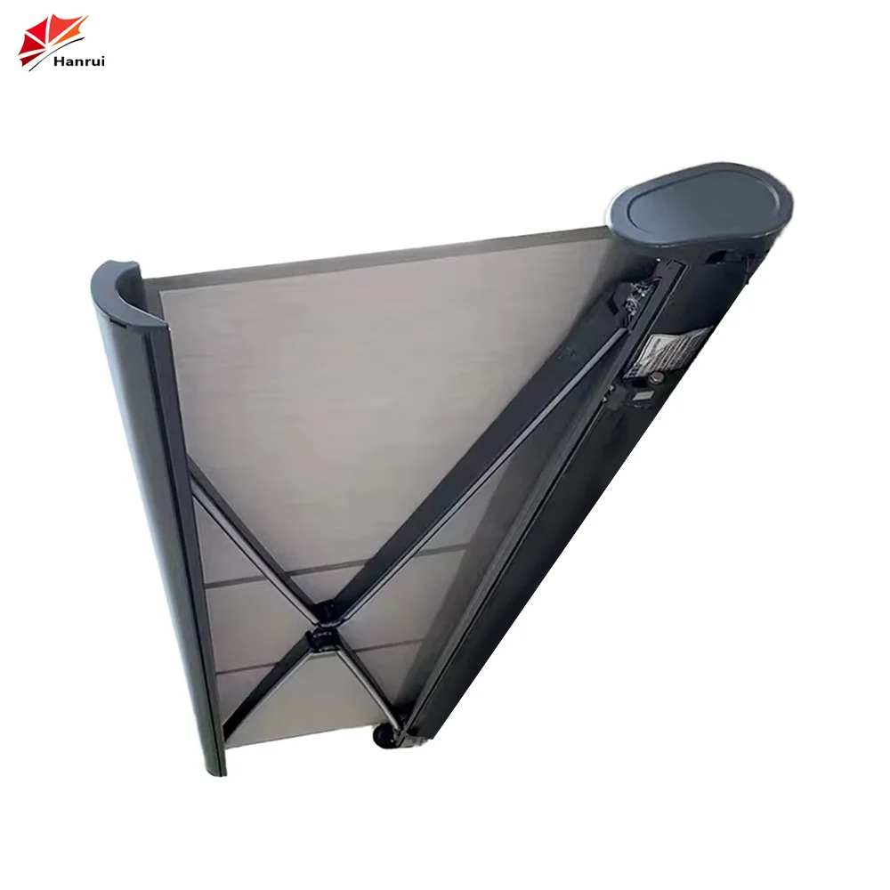 Waterproof Full Cassette Retractable Motorized Outdoor Aluminum Awnings with Acrylic for Terrace Balcony