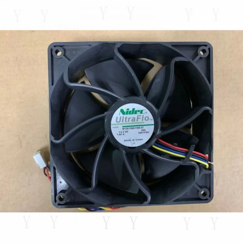 

Y+ PWM cooling fan for NIDEC W12E12BS11B5-07 12VDC 1.65A 4wire