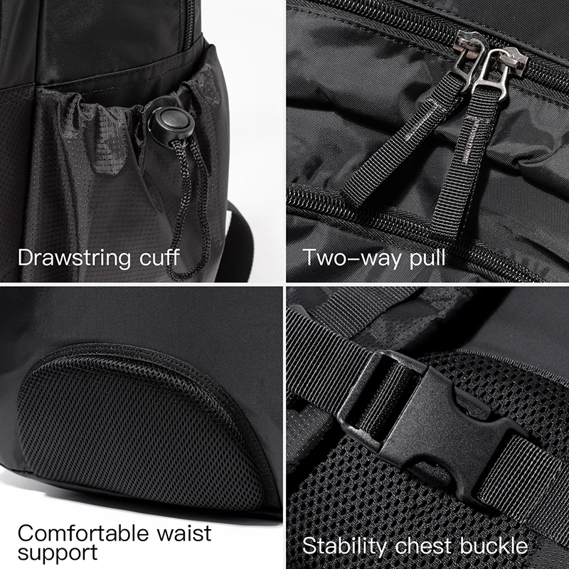 Fouvor mochilas masculinas portátil viagem de negócios avião cabine mochila casual esportes sacos de negócios moda saco escolar 3027-09