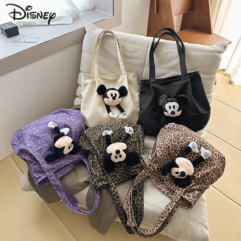 

Mickey 2026 New 3D Doll Bag Fashion High Quality Women's Handbag Cartoon Leisure Versatile Large Capacity Girl Shoulder Bag