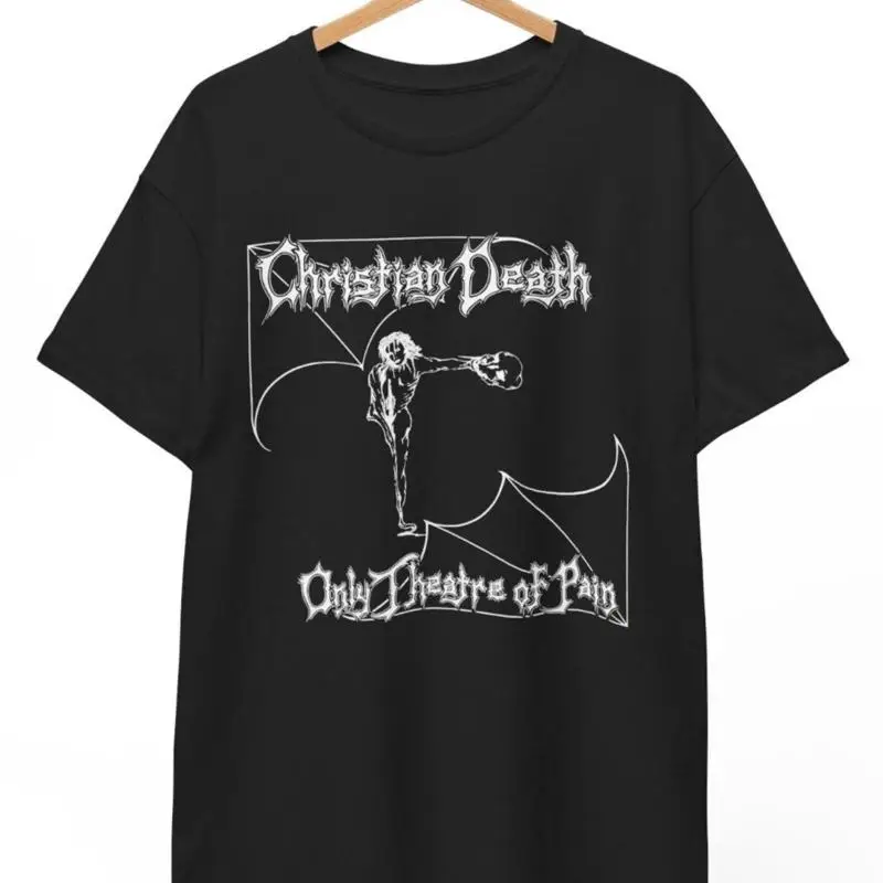 

Футболка «Церистианская смерть» «Только театр боли» Разз Уильямс, футболка унисекс