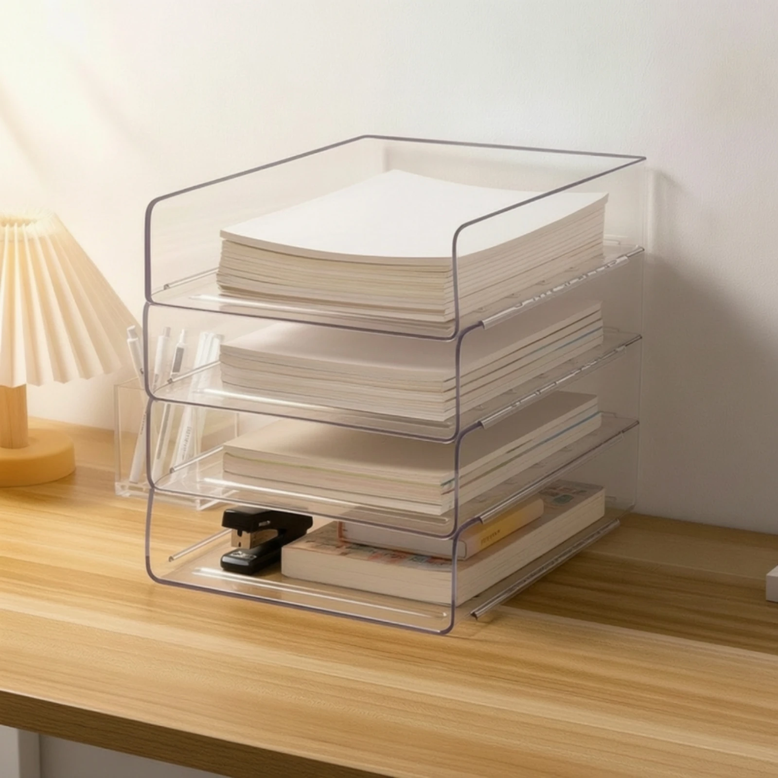 Przezroczysty organizer na biu – Document Holder Stand recenzja i cena