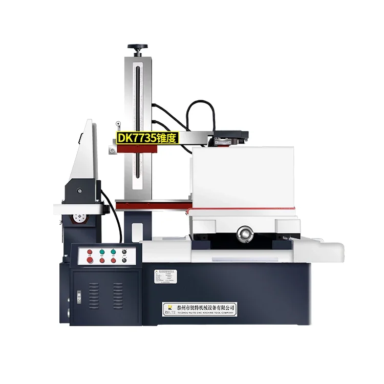 Dk7735 Cnc Wire Cut Edm Machine Hot Wire Cutting Machine High Speed Automatic