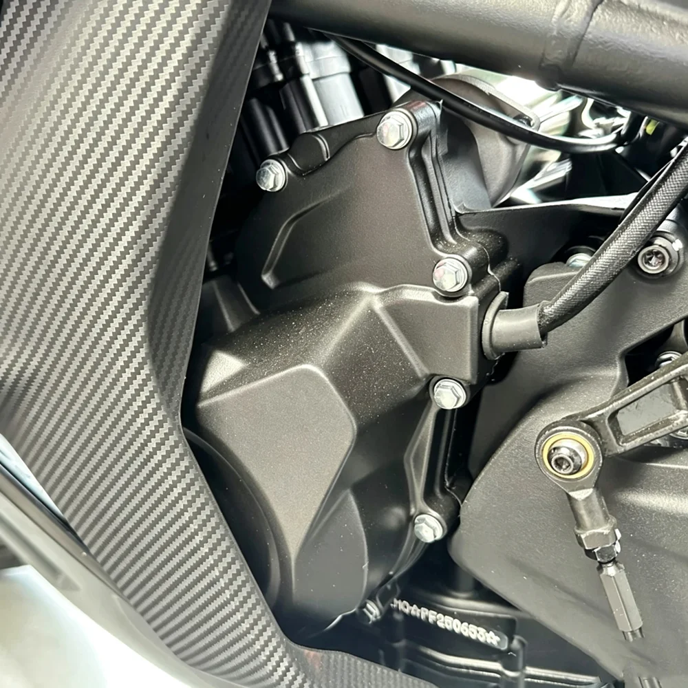 For CFMOTO 450SR 450SRS 450NK Engine Left Right Side Covers Clutch Side Cover Shell Magnetic Motor Edge Cover  Accessories
