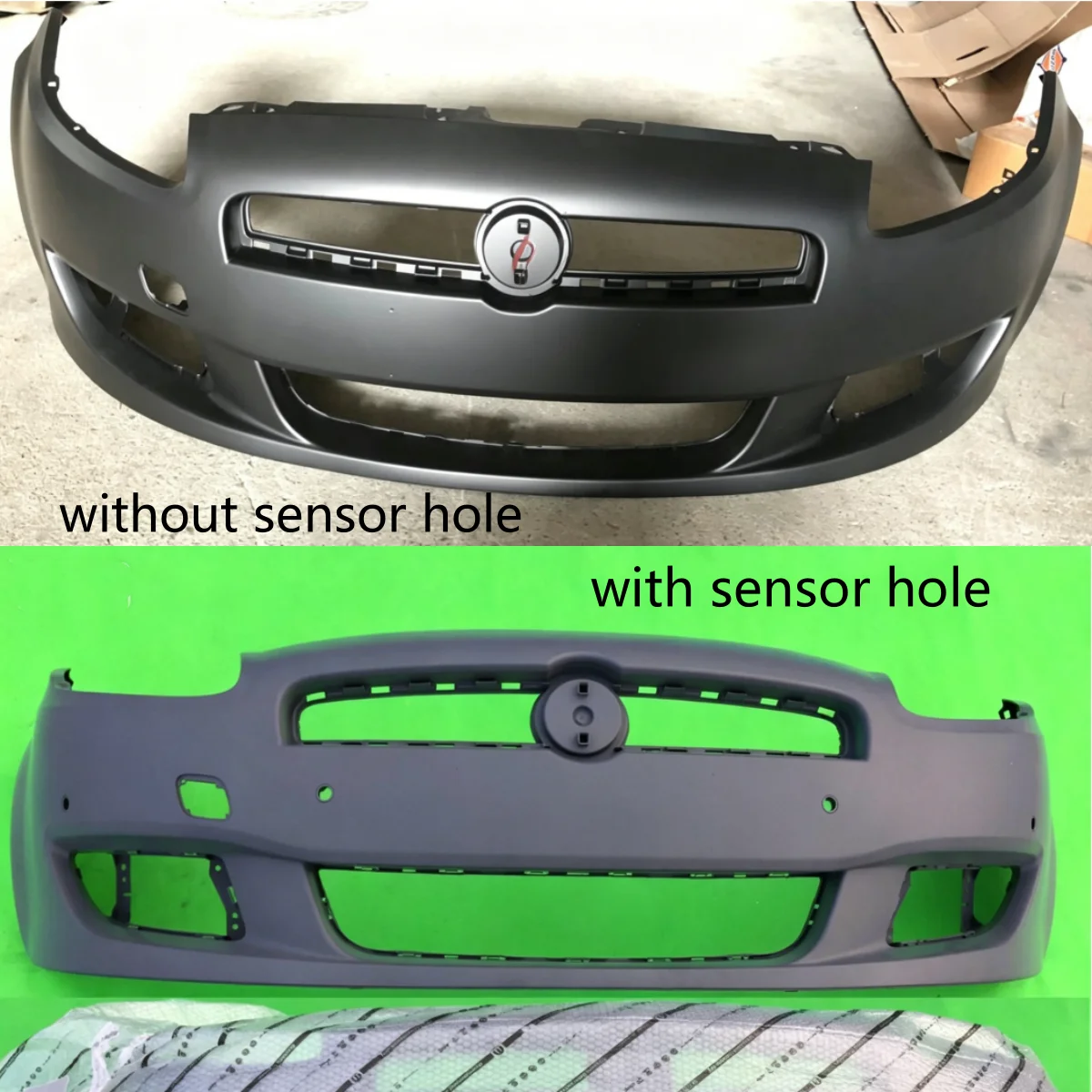 

Car surround body kit Front bumper for Fiat Bravo 07-14 with sensor holes auto accessories