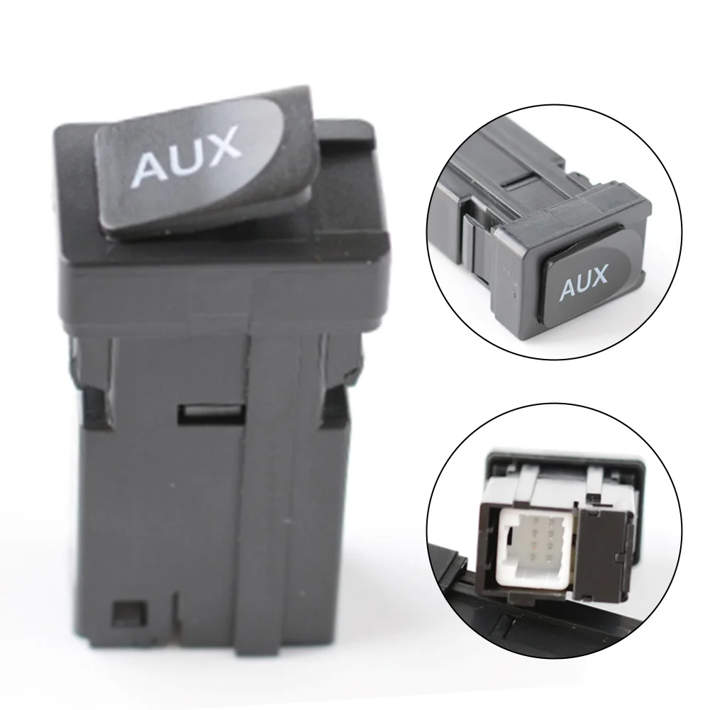 Fit For Corolla 2009-2013 Audio Socket In-Car Audio Upgrade Black Accessory Non-Deformed Construction Practical Use