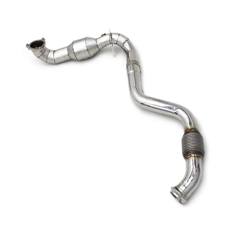 

Head Section High flow Pipes Exhaust Pipes branch downpipe Exhaust Pipe with catalyst For Mercedes-Benz A250 W176 2.0T