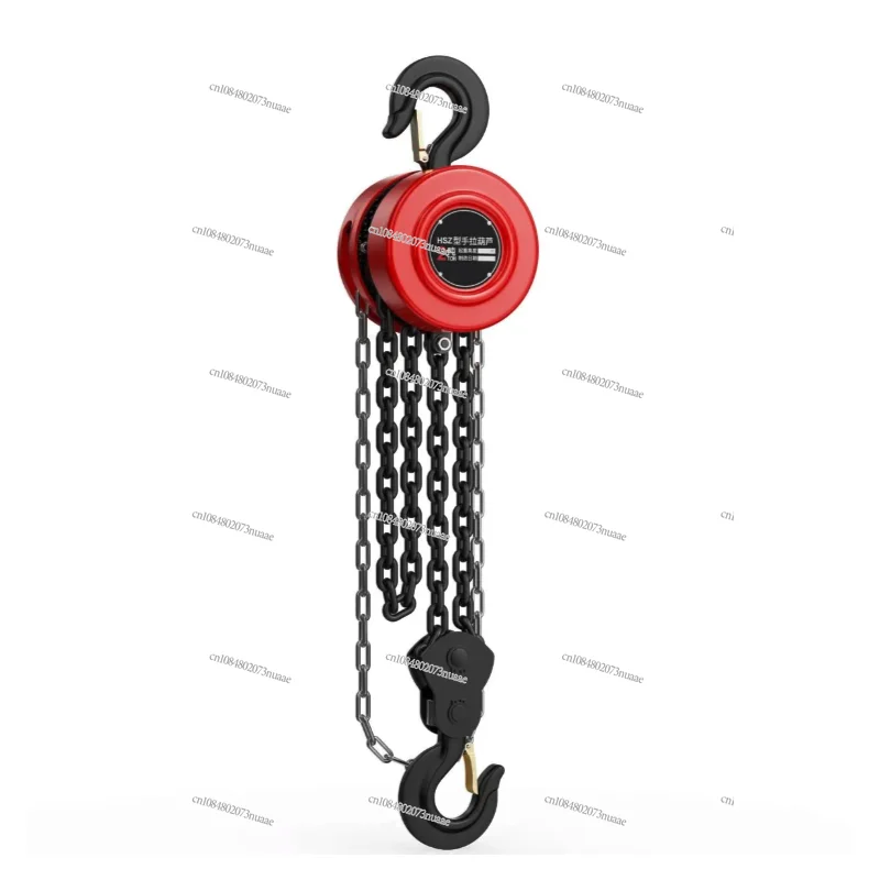 

Hand Chain Hoist 2 Tons 3M Hand Cranked Household Lifting Equipment Manganese Steel Chain Hoist To Save Effort