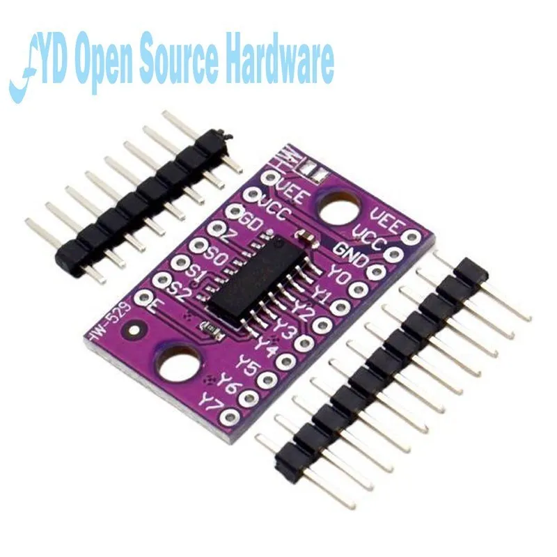 74HC4051 8 Channel Analog Multiplexer Selector Module Multiplexers Distributor Resolver CJMCU-4051