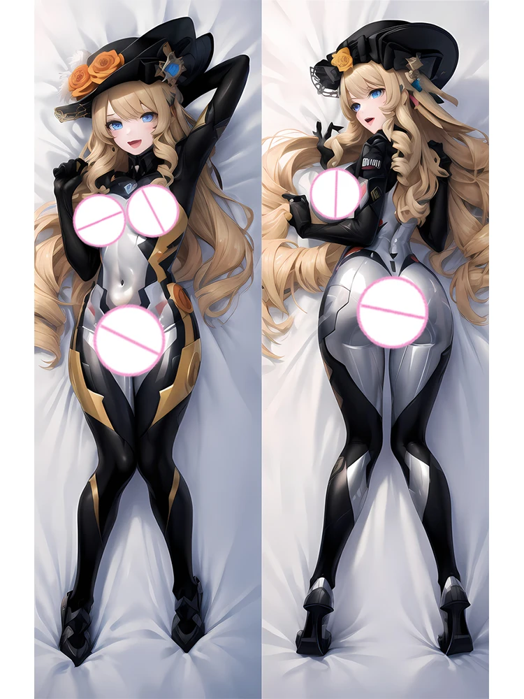 

Dakimakura Anime Pillow Cover Young Girl Tits Double Sided Print Life-size Body Decoration