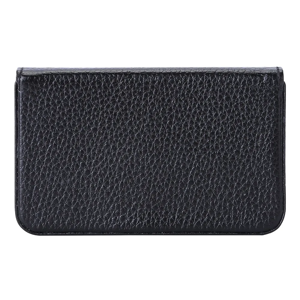 DIY Blank Name Card Holder PU Leather Elegant Design Thermal Dye Sublimation Card Case Card Organizer Lightweight