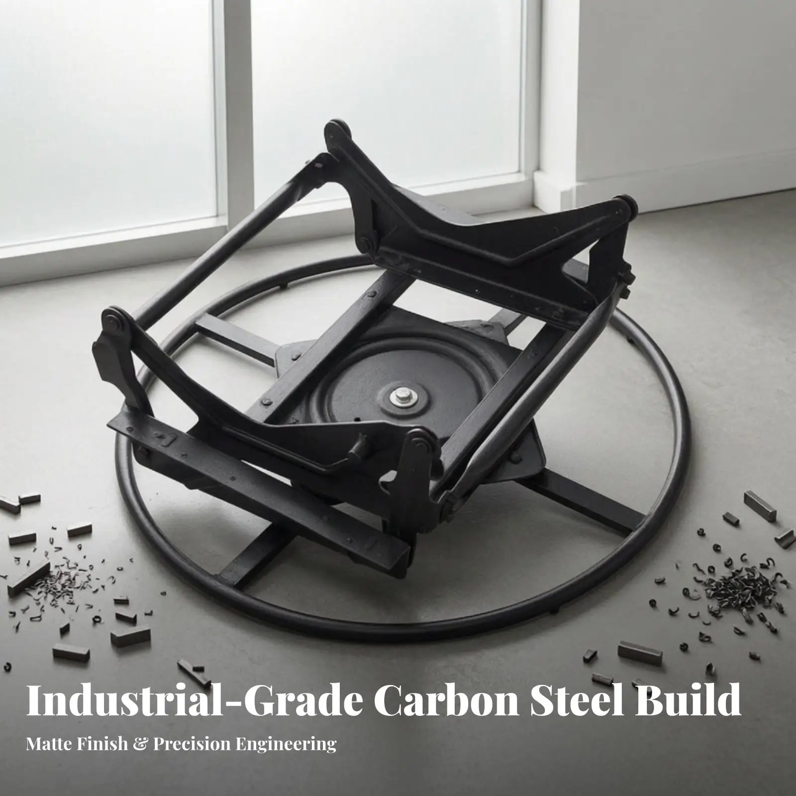 Sofa Swivel Circular Base Long-Lasting Chair Base with Swivel Low-Silhouette