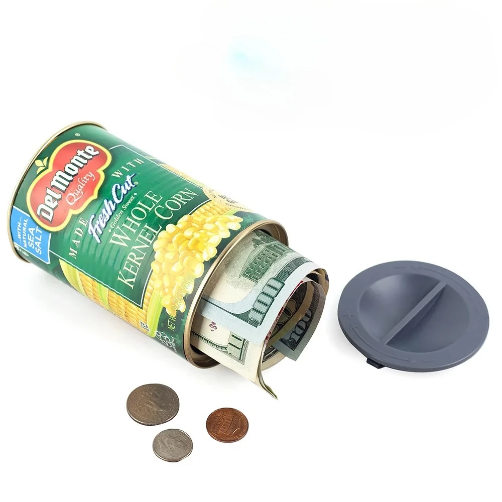 Storage of Valuable Items, Hidden Boxes, Secret Transfer of Fake Food Cans, Container Cabinets, Hidden Jewelry, Cash, Bank Cards