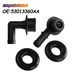 New PCV CCV Vent Valve Elbows & Grommets 53013360AA 53030497 For Jeep Wrangler TJ Grand Cherokee 4.0L 2000 2001 2002 2003 2004