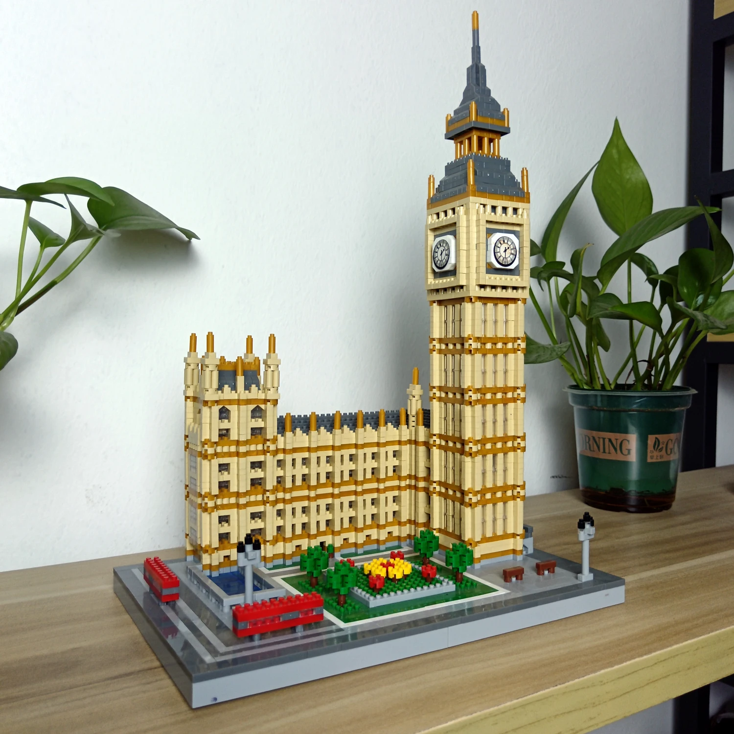 Big Ben Architecture Model Building Blocks: Educational & Creative Toys Set, Perfect for Kids & Architecture Buffs Ideal Gift