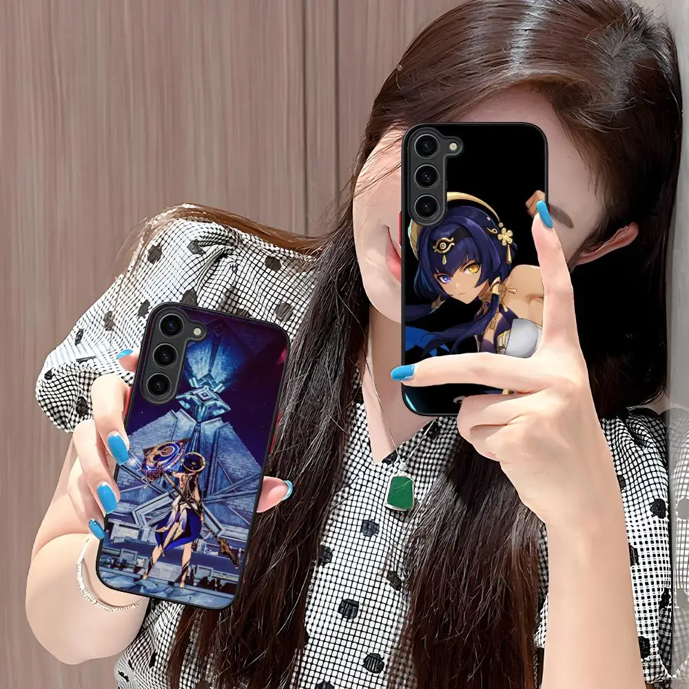 

Game GI Candace Silicone Mobile Phone Case for Samsung Galaxy S26 S25 S24 S23 S22 S21 Plus FE Ultra Colorful Cover