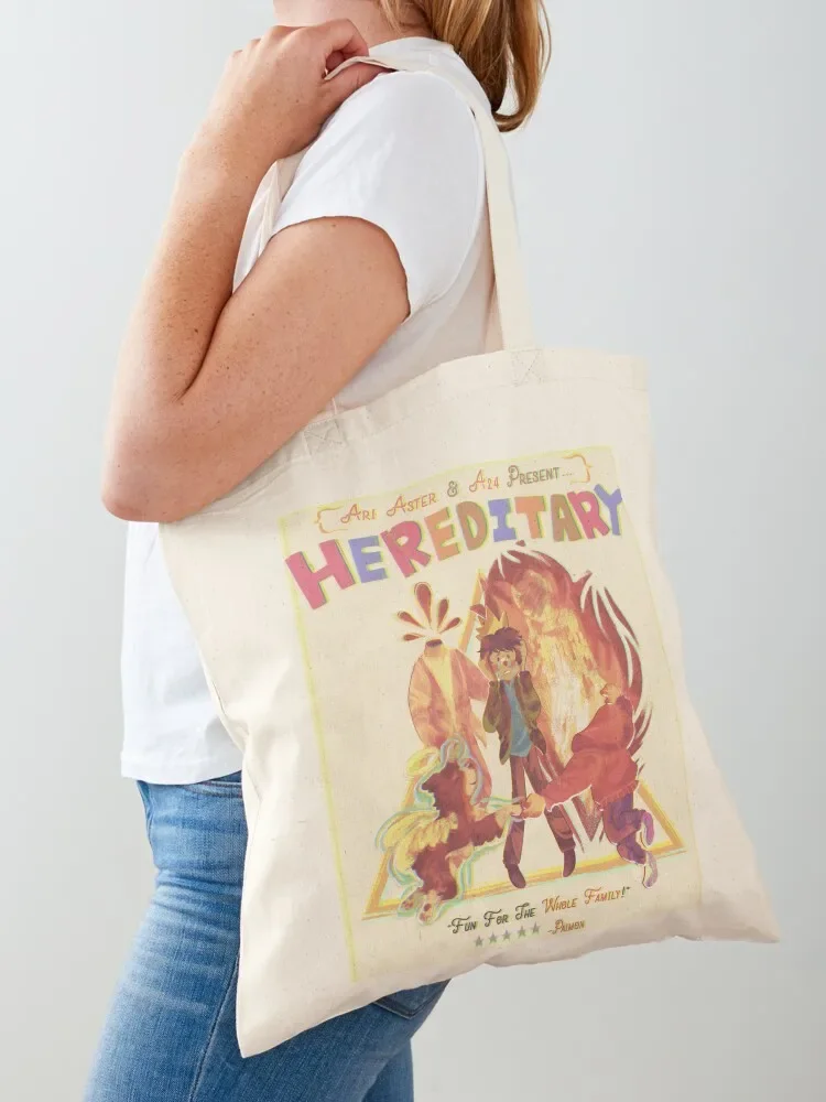 

Hereditary Poster Tote Bag Shopper bag personalized tote Customizable tote bag canvas bags