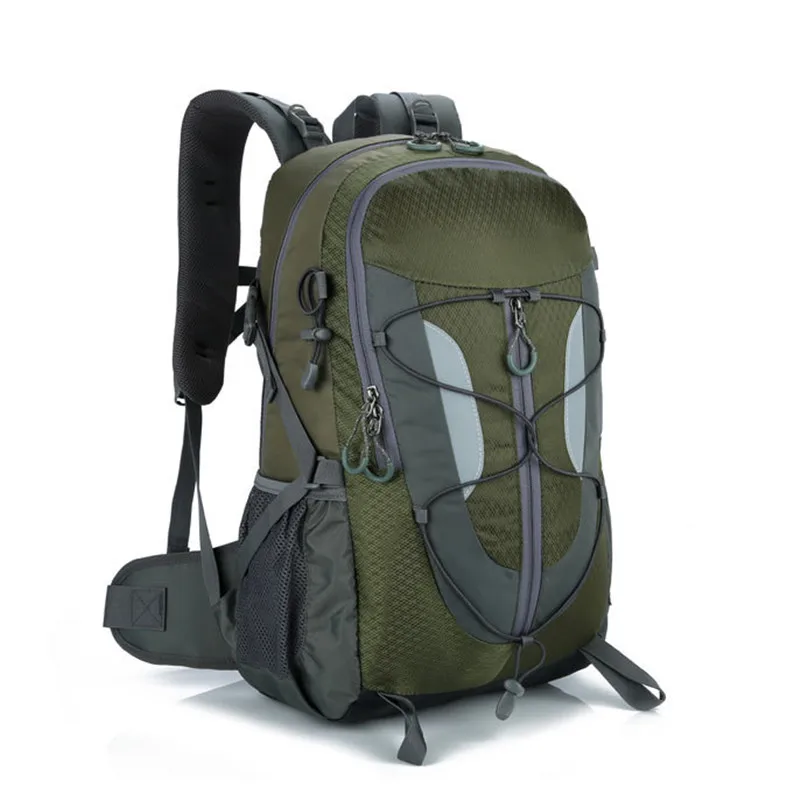 Mochila de Montañismo para exteriores, de gran capacidad Mochila deportiva, Simple y ligera, resistente al agua, para viajes al aire libre, novedad