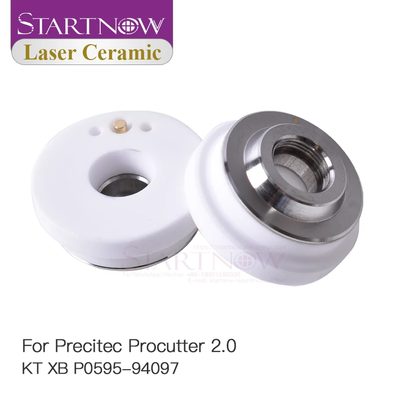 Startnow Laser Ceramic Ring Precitec KTXB P0595-94097 RAYtools3D WSX Fiber Laser Nozzle Connector Holder Parts Precitec 2.0