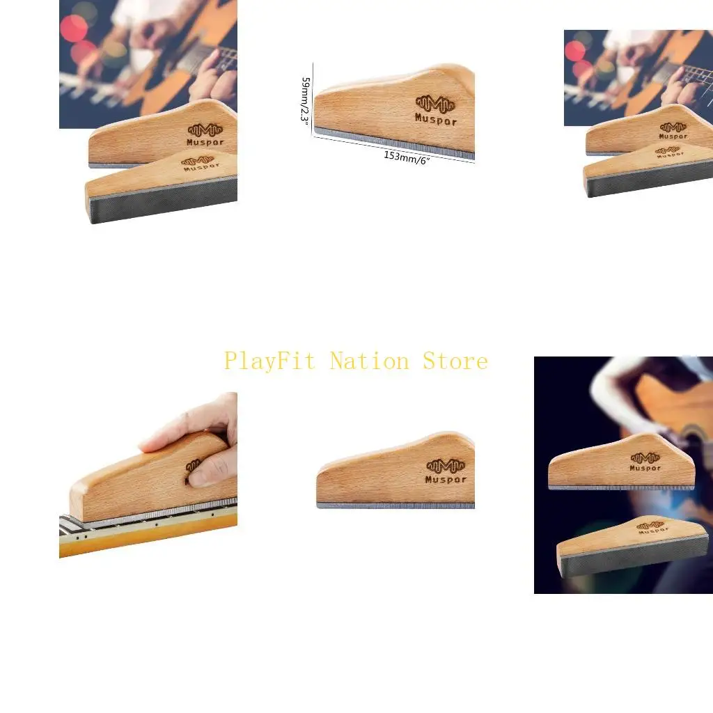 

242F 6-дюймовый выравнивающий файл для гитарных ладов, профессиональный файл для выравнивания гитарных ладов