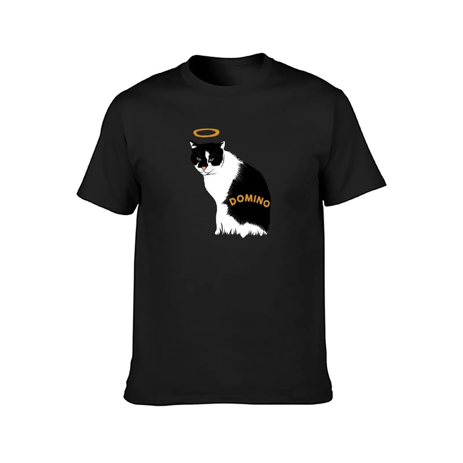 domino the cat ut austin T-Shirt plus size tops aesthetic clothes korean fashion oversized men t shirt