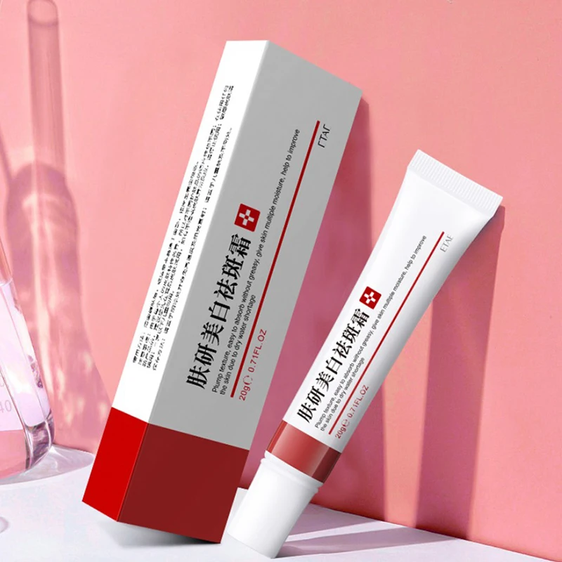 1PCS 20ml Whitening Freckle Cream Remove Melasma Acne Spot Pigment Melanin Face Cream
