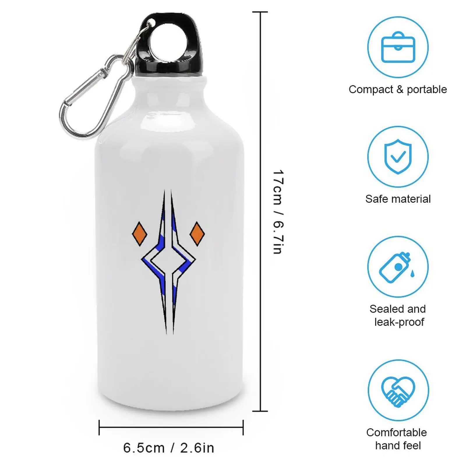 ASHOKA SILLHOUTE Unique 22 Thermos Flask DIY Sport Bottle Aluminum Unique Canteen  Multi-function Cups Novelty Kettle