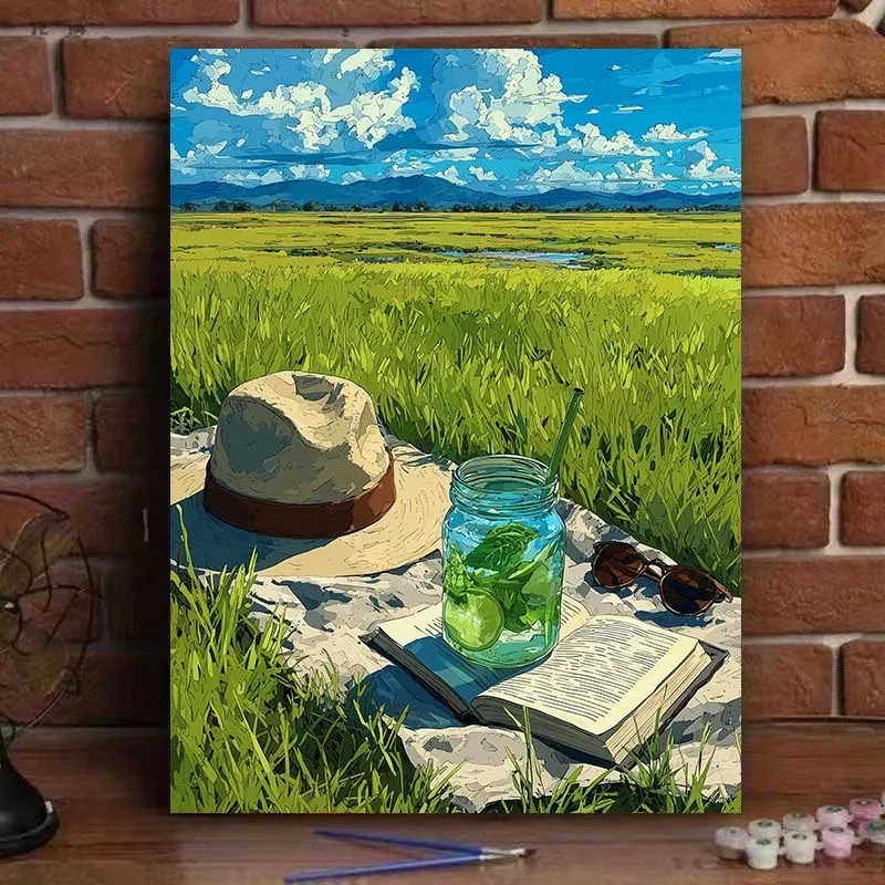 

A-0251 Gift Ready Floral Oil Canvas