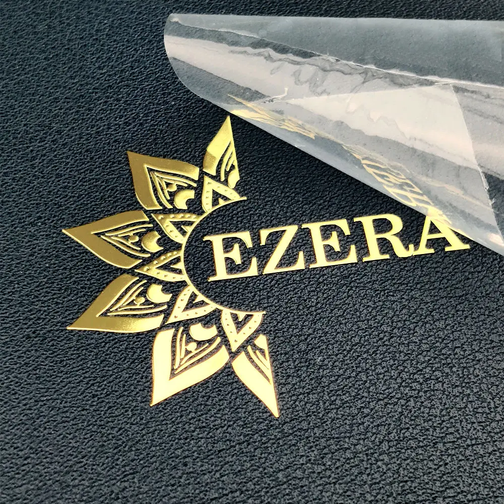 Custom UV Transfer Stickers Crystal/3D/Metal Logo Transparent Labels for Bottles/Bags/Gift Boxes Any Size, Personalized Printing