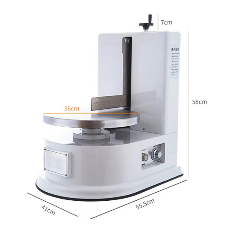 

OEM Automatic Bakery Used Cake Spreading Smoothing Decorating Machine
