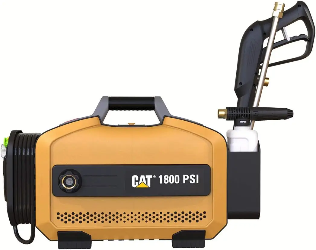 Electric Pressure Washer for Home, Patio, Fence and Driveway, Metal and Plastic Material, Standard Colors, 1800 PSI 2.0 GPM