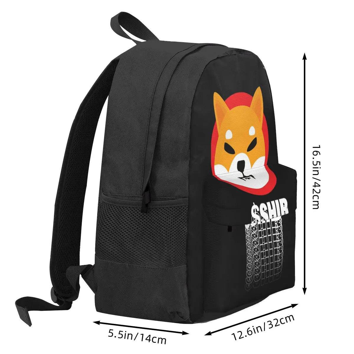 $Shib Shiba Inu Coin Fomo Crypto Memecoin Shibacoin To The Moon Backpack Hot Sale Daypack Large Capacity Kids BookBag