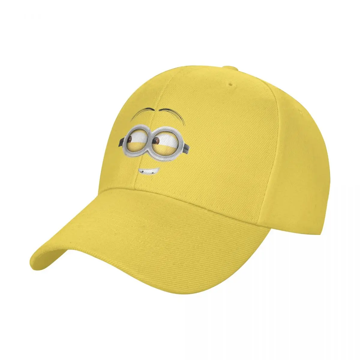 Despicable Me Minions Dave Side Smile Baseball Caps Adult Fashion Sun Hats Hats Breathable Snapback Caps Racing Cap Summer Hats