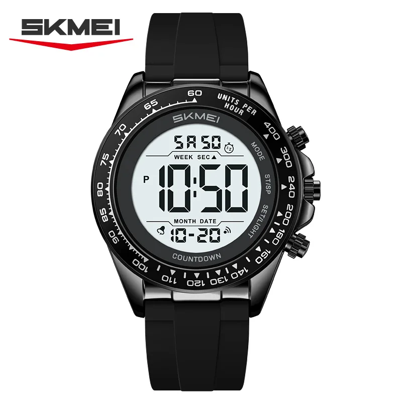 

SKMEI 2592 New Men's Digital Watch Leisure Clock Multi functional Countdown Electronic Waterproof Watch Original reloj hombre