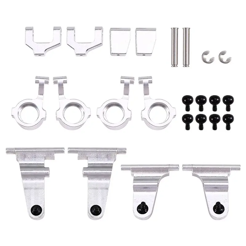 For MX5 NXS RC Car Metal Steering Cup Upper Lower Swing Set Shock Tower Bracket Body Post Upgrade Parts