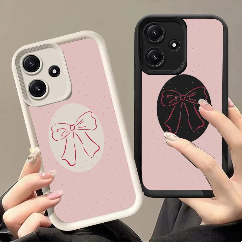 Pink Polka-Dot Bow …