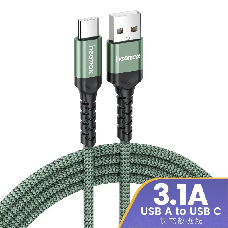 Fast Charging USB C Data Cable 3A for IPhone 17 16 15 Pro Max Ipad Pro Macbook Samsung Huawei Type C Carplay Wire Nylon Braided