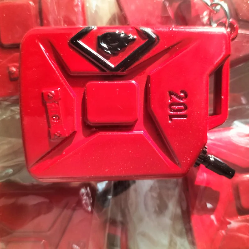 Całkowicie metalowe części symulujące beczkę na olej wspinaczka skałkowa model samochodu dekoracja części emocjonalne 20 litrów 50 g Do samochodu gąsienicowego 1/10 RC