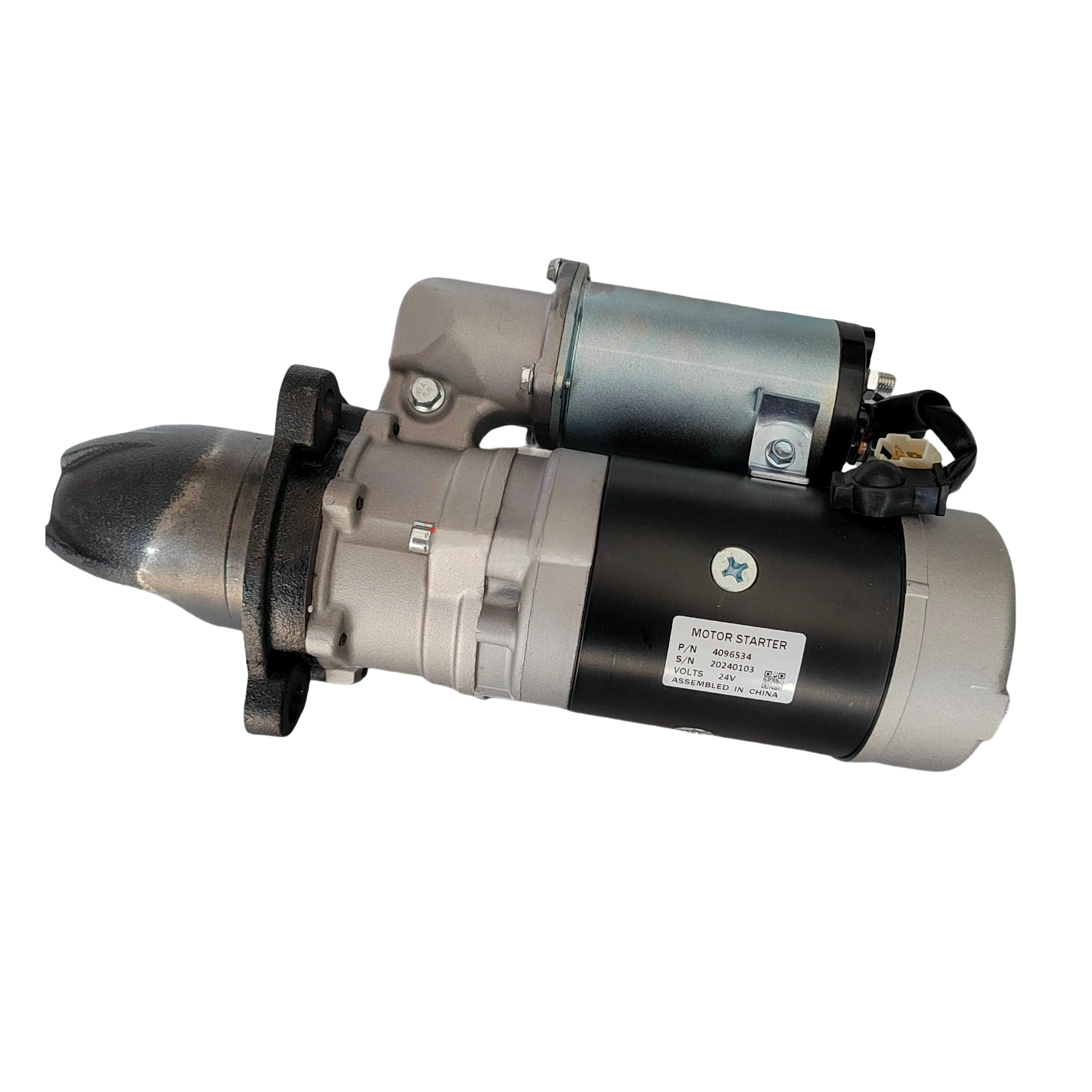 

High Performance QSK23 6D140 Engine Starter Motor Parts 24V 11KW 11T Steel Models 4096534 4396011 4396012 600-813-7153